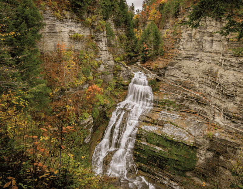 Lucifer Falls, Enfield, New York Lucifer Falls, Enfield, New York