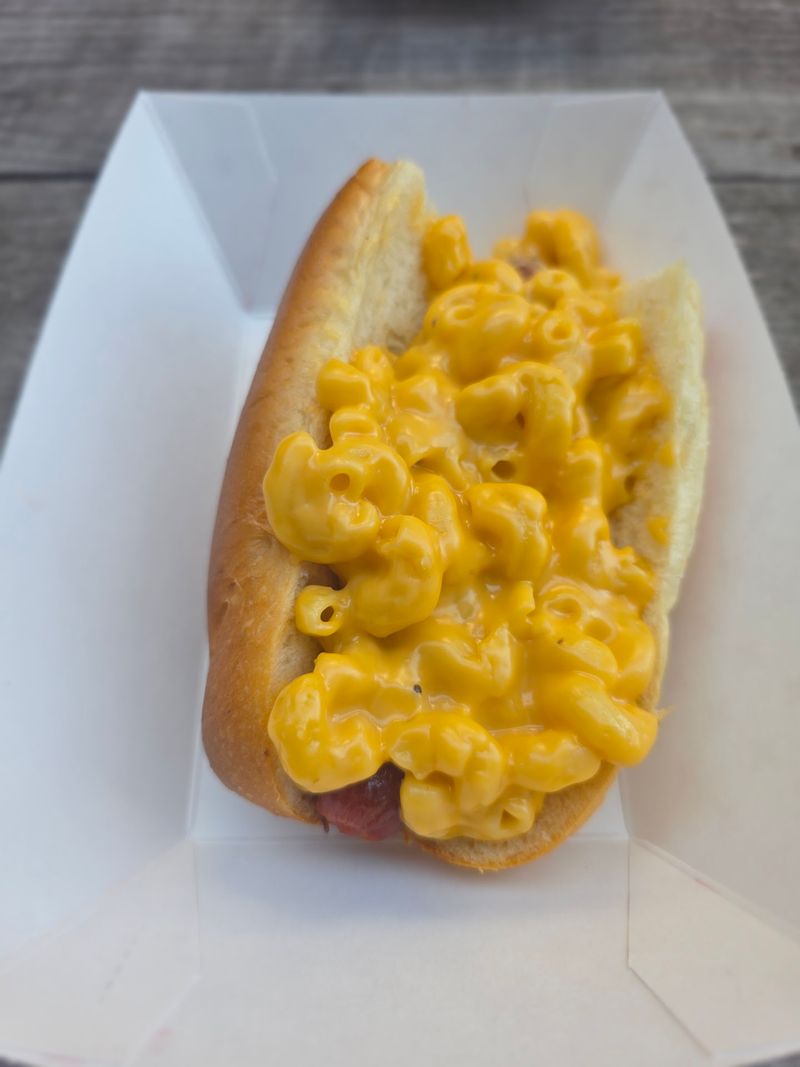 Mac and Cheese Weenie, the Sloppy Comfort Champion Mac and Cheese Weenie, the Sloppy Comfort Champion