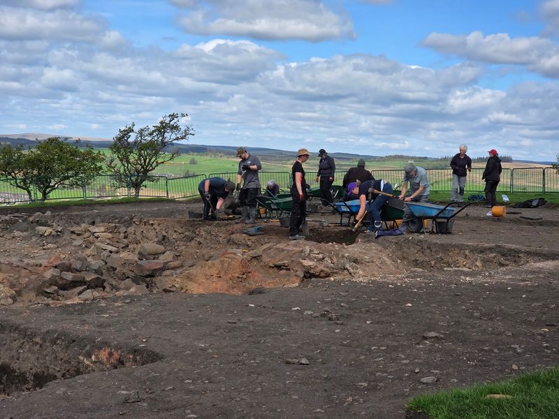 Magna Roman Fort, Greenhead, Cumbria, England Magna Roman Fort, Greenhead, Cumbria, England