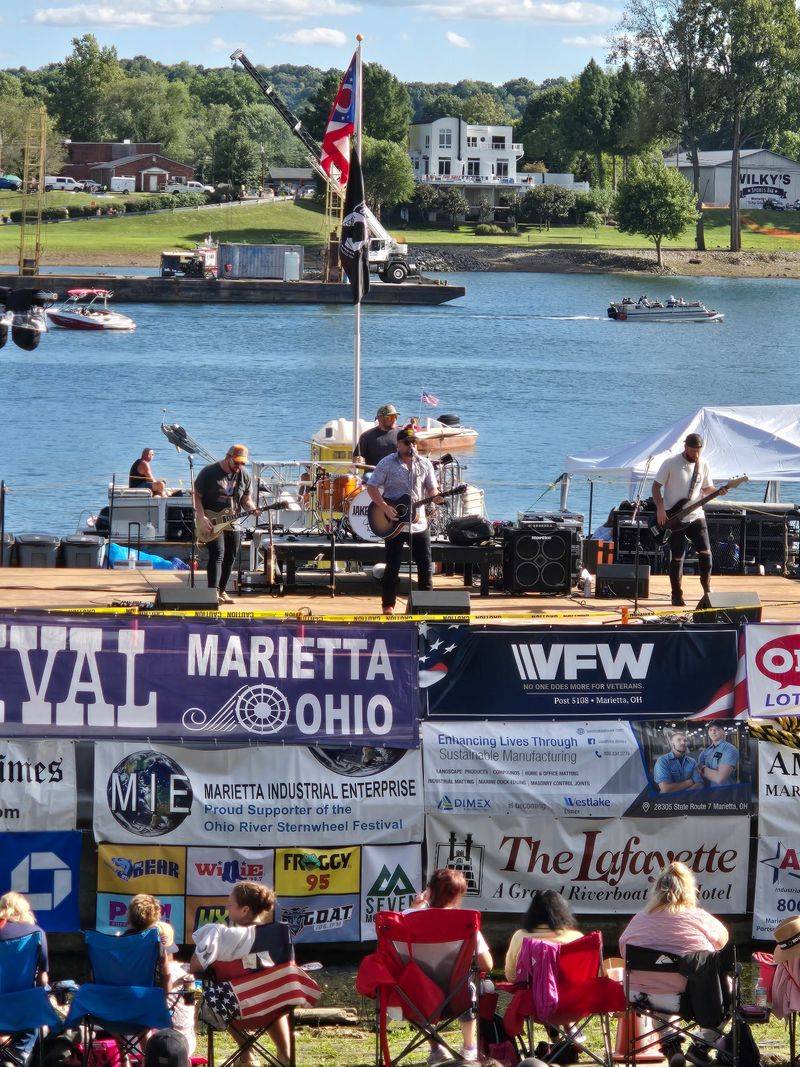Marietta, Ohio and the Festival Grounds
