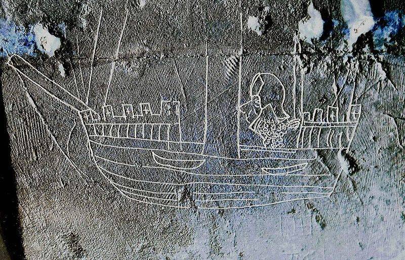 Medieval Ships Carved Into English Churches Medieval Ships Carved Into English Churches