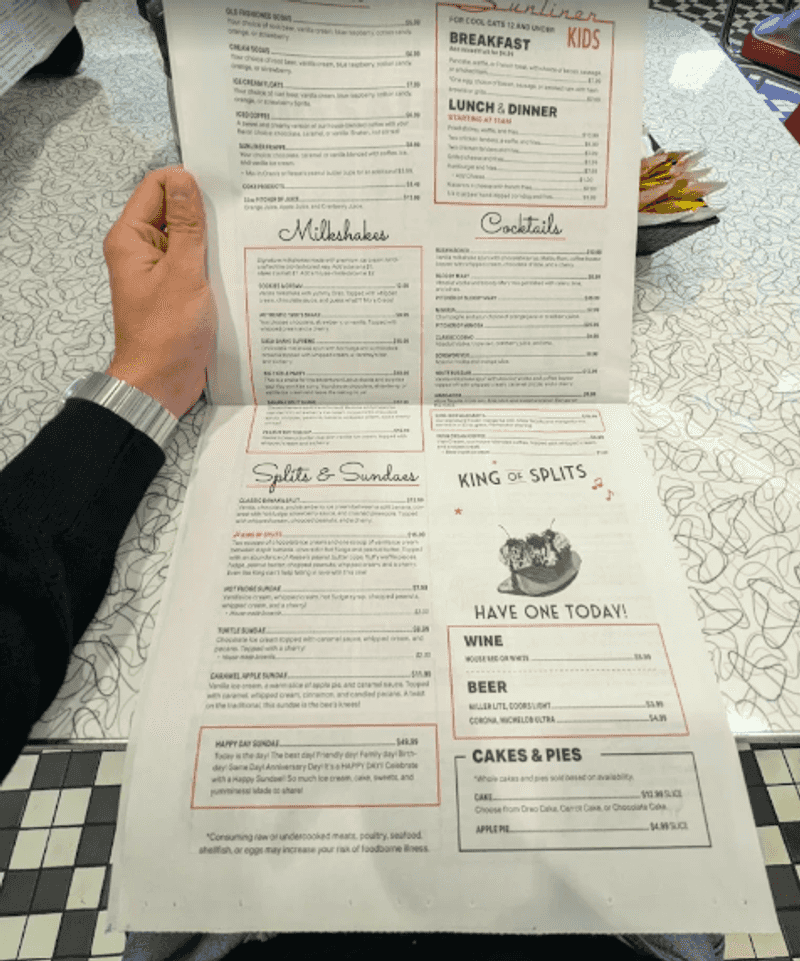Menus That Read Like the Morning Paper