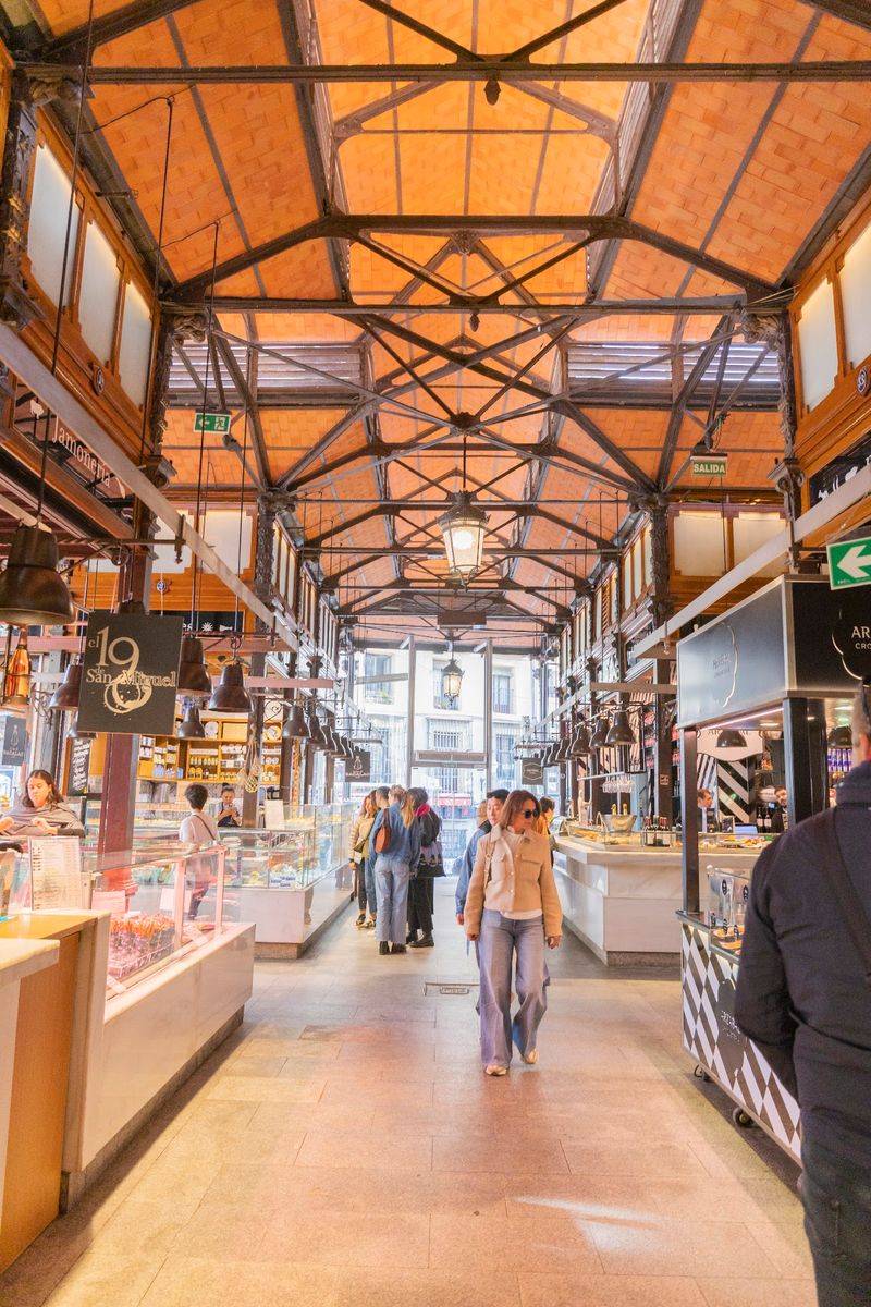 Mercado de San Miguel, Madrid, Spain Mercado de San Miguel, Madrid, Spain