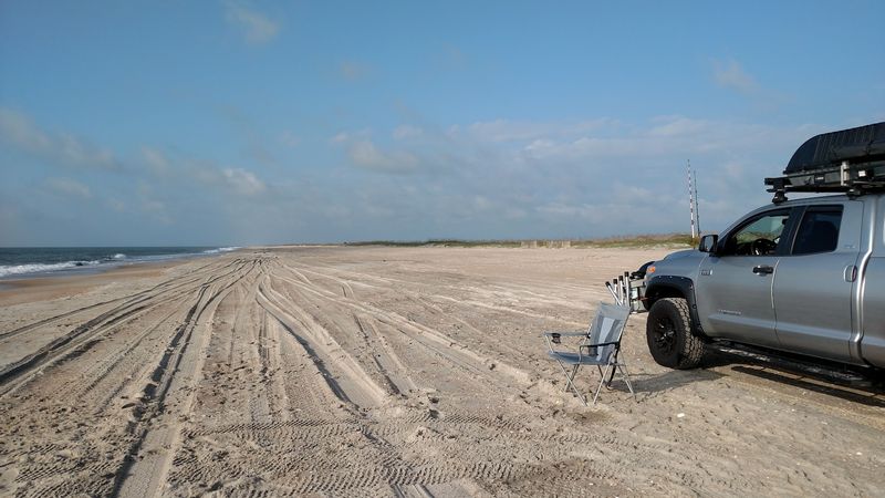 Miles of Empty Beach to Explore by 4WD Miles of Empty Beach to Explore by 4WD