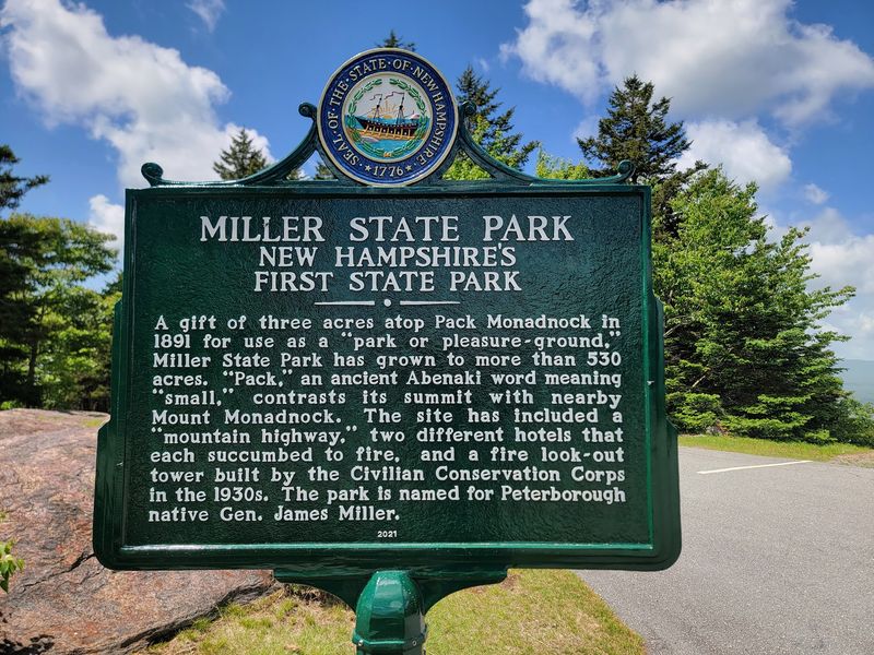 Miller State Park, Peterborough, New Hampshire