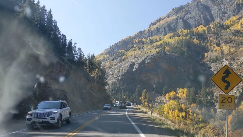 Million Dollar Highway and Red Mountain Pass, Colorado Million Dollar Highway and Red Mountain Pass, Colorado