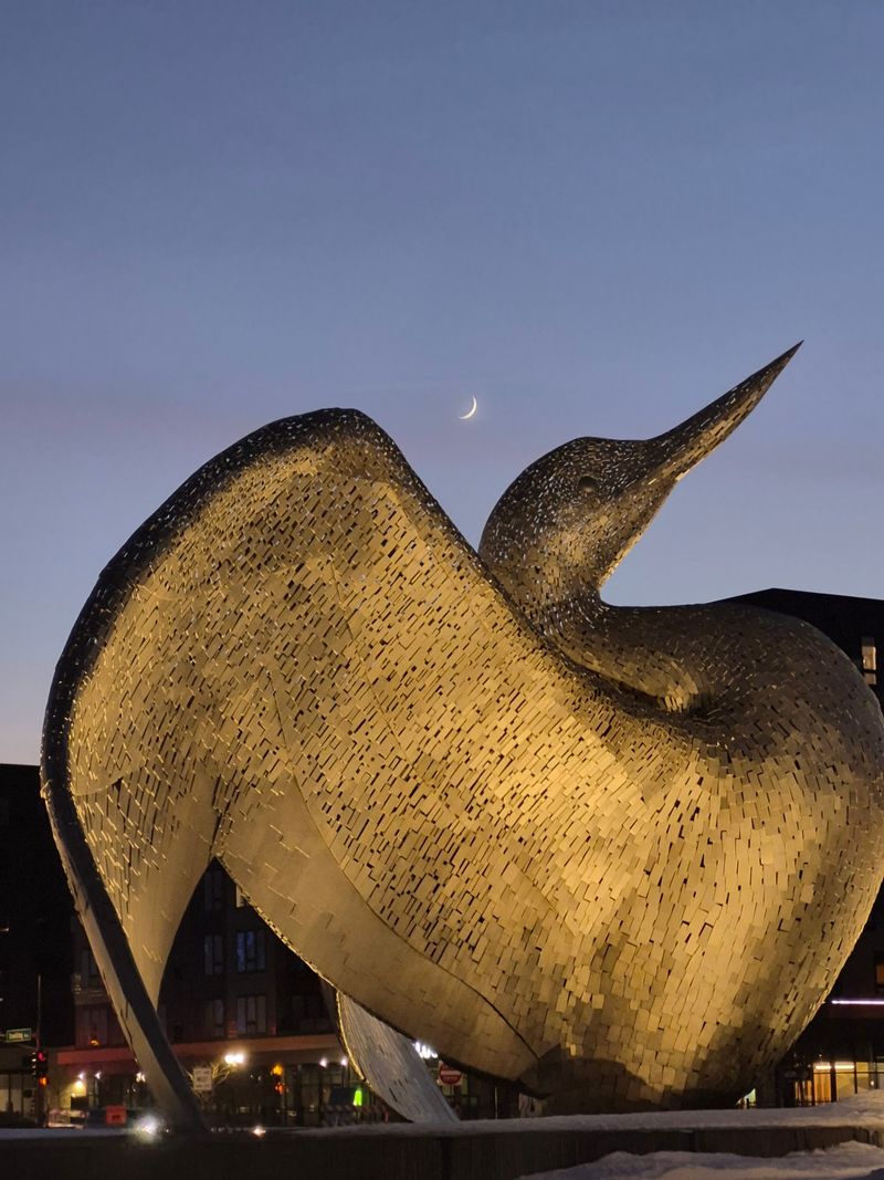 Minnesota's Tradition of Giant Roadside Sculptures Minnesota's Tradition of Giant Roadside Sculptures