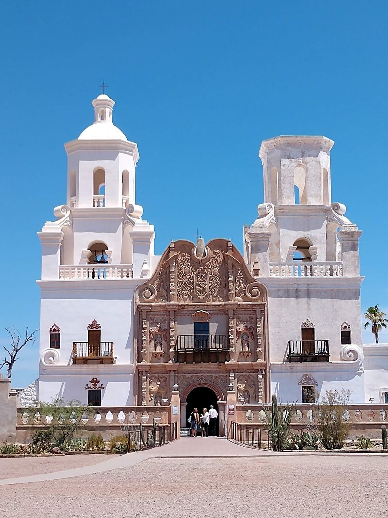 Mission San Xavier Del Bac Near Tucson, Arizona Mission San Xavier Del Bac Near Tucson, Arizona