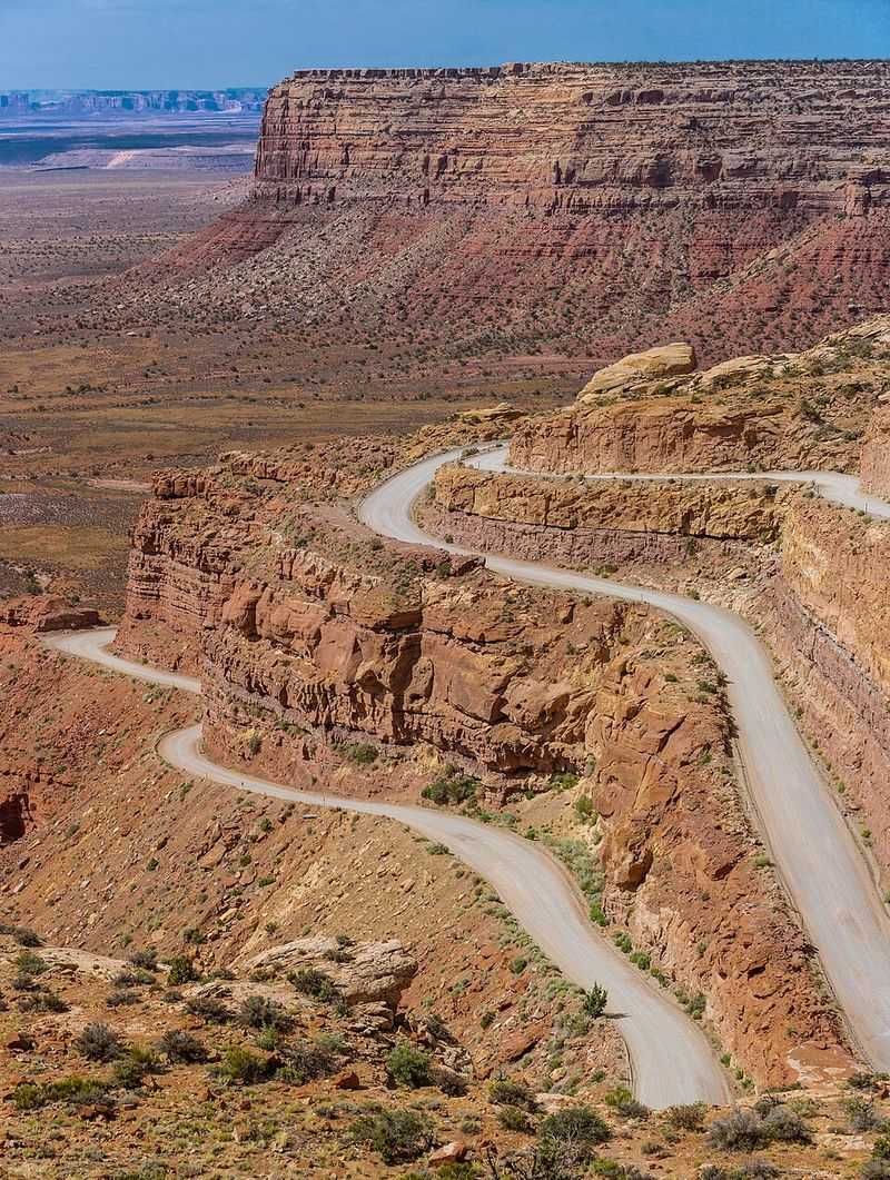 Moki Dugway, Utah Moki Dugway, Utah