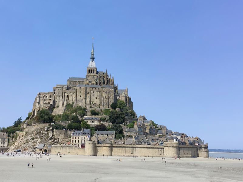 Mont-Saint-Michel Abbey, Normandy, France Mont-Saint-Michel Abbey, Normandy, France
