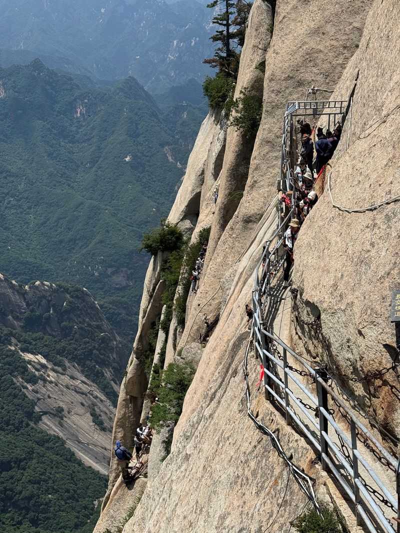 Mount Huashan Plank Walk, China Mount Huashan Plank Walk, China