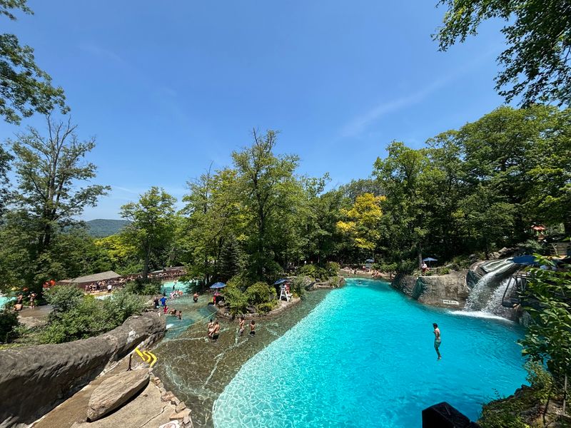 Mountain Creek Waterpark Lazy River, Vernon, New Jersey Mountain Creek Waterpark Lazy River, Vernon, New Jersey