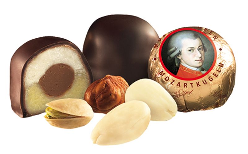 Mozartkugel - Salzburg, Austria Mozartkugel - Salzburg, Austria