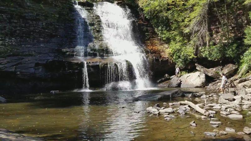 Muddy Creek Falls, the Main Event