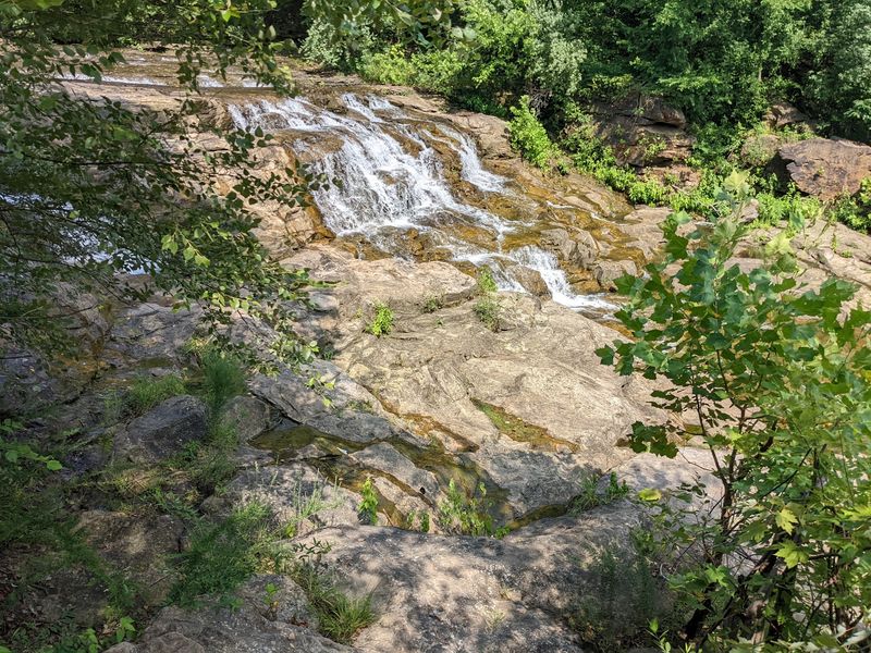Multiple Waterfall Layers Create Perfect Swimming Spots Multiple Waterfall Layers Create Perfect Swimming Spots