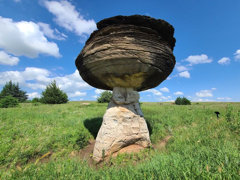 Mushroom Rock State Park, Brookville, Kansas