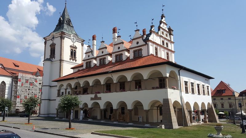 Namestie Majstra Pavla, Levoca, Slovakia Namestie Majstra Pavla, Levoca, Slovakia