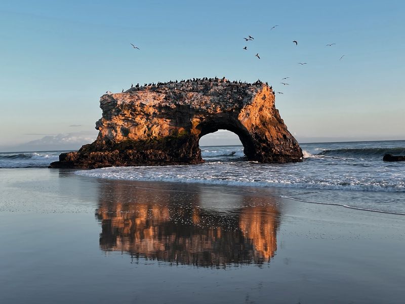Natural Bridges State Beach, Santa Cruz, California Natural Bridges State Beach, Santa Cruz, California