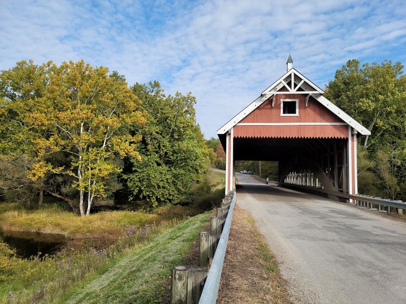 Netcher Road Covered Bridge - Ashtabula County Netcher Road Covered Bridge - Ashtabula County