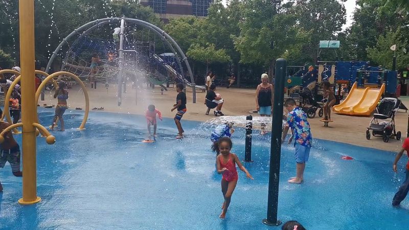 Newport Green Splash Pad, Jersey City, NJ Newport Green Splash Pad, Jersey City, NJ