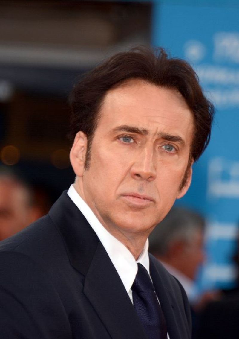 Nicolas Cage - Leaf Cay, Bahamas Nicolas Cage - Leaf Cay, Bahamas