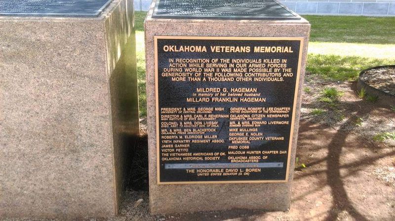 Oklahoma Veterans Memorial and Museum, Sulphur, Oklahoma Oklahoma Veterans Memorial and Museum, Sulphur, Oklahoma