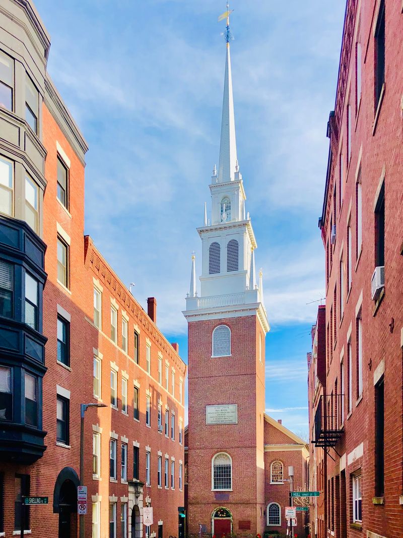 Old North Church In Boston, Massachusetts Old North Church In Boston, Massachusetts
