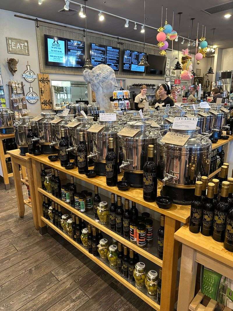 Olive Oils, Balsamic Vinegars, and the Gift Shop