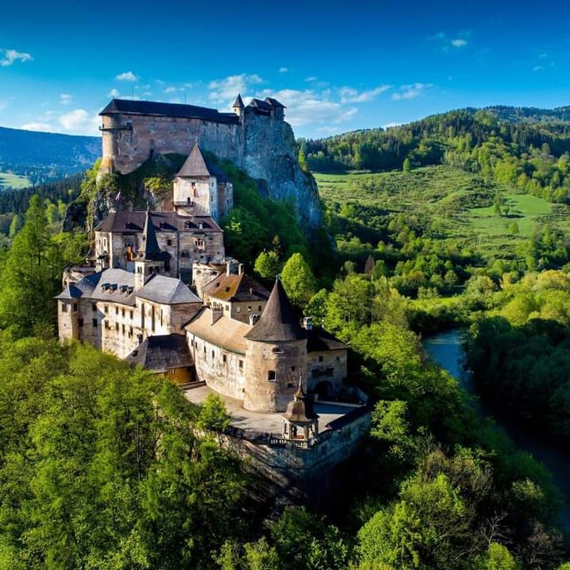 Orava Castle, Oravský Podzámok, Slovakia Orava Castle, Oravský Podzámok, Slovakia