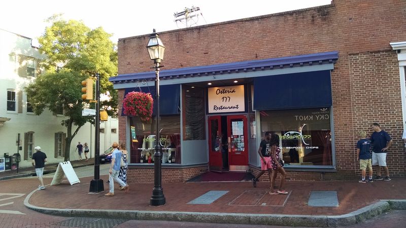 Osteria 177 - Annapolis, Maryland Osteria 177 - Annapolis, Maryland