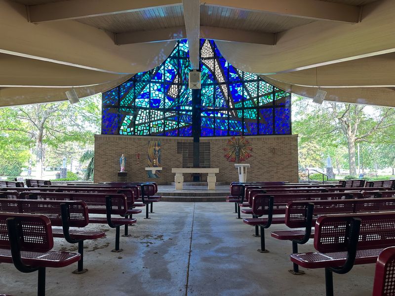 Outdoor Mass Under an Open Sky