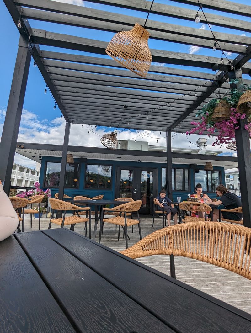 Outdoor Seating By The Docks Outdoor Seating By The Docks