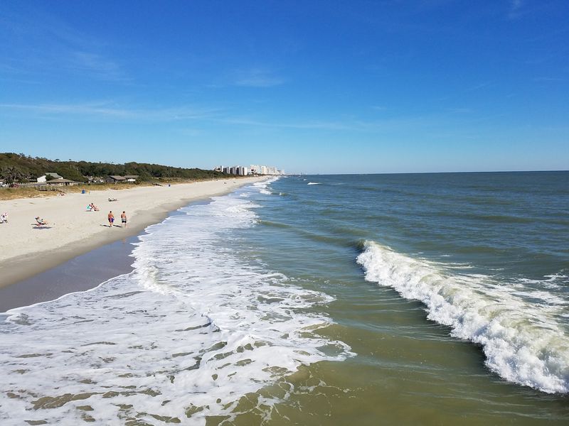 Over a Mile of Wide, Uncrowded Sand Over a Mile of Wide, Uncrowded Sand