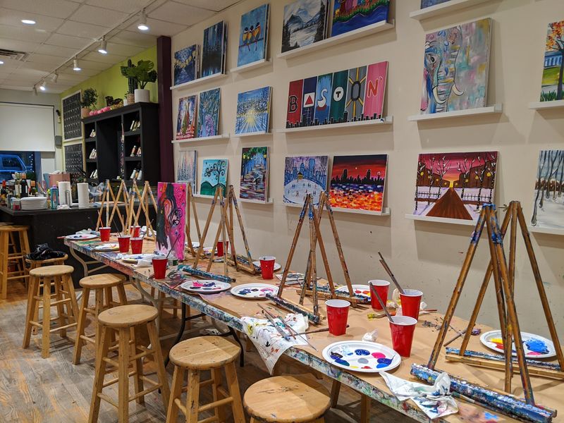 Paint Bar, Newton Paint Bar, Newton