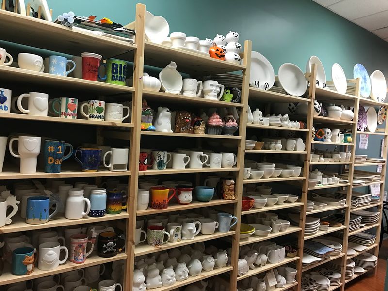 Painting Pottery at Your Own Pace