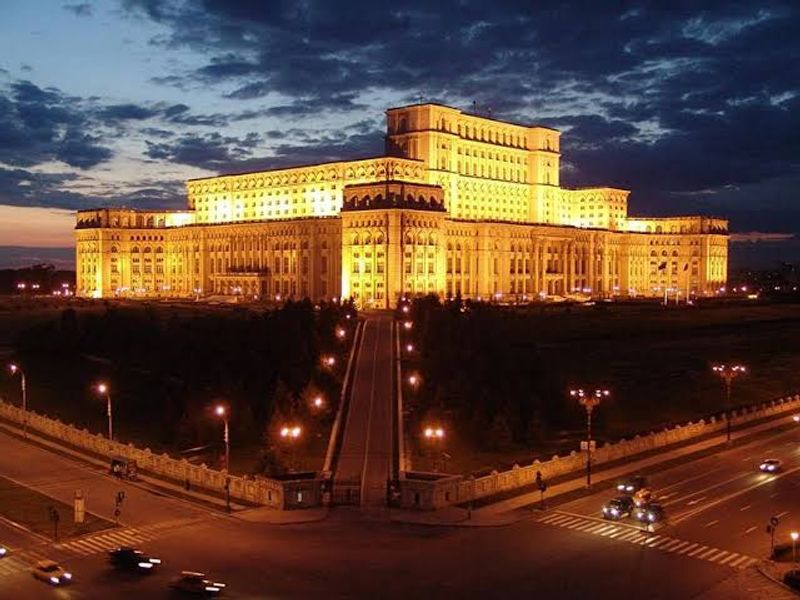 Palace of Parliament, Bucharest, Romania Palace of Parliament, Bucharest, Romania