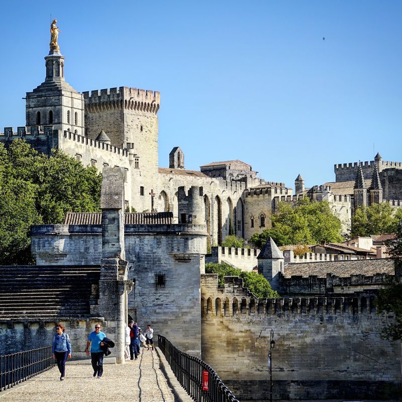 Palais des Papes in Avignon Palais des Papes in Avignon