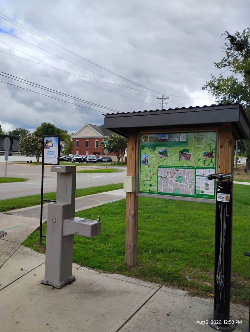 Parks, Restrooms, and Water Stops Along the Way