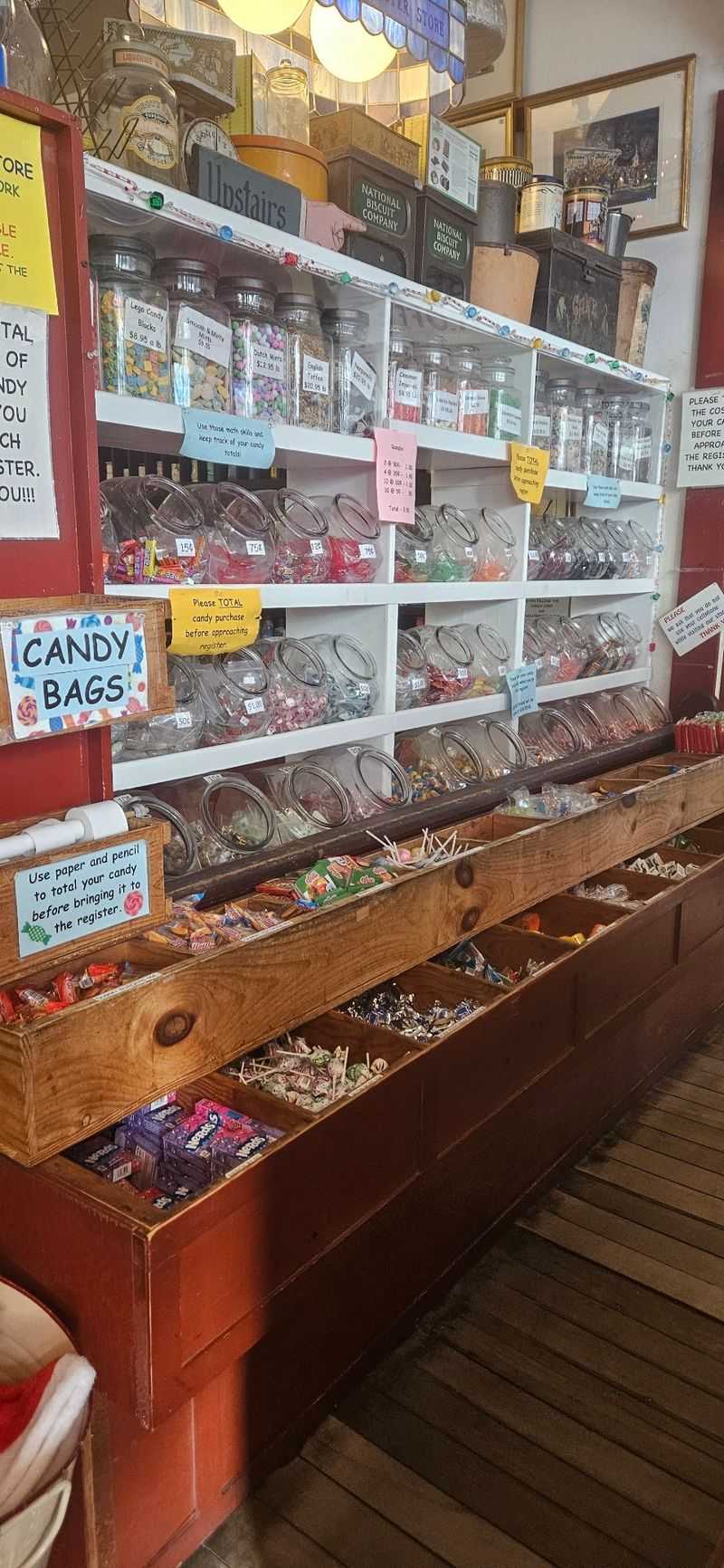 Penny Candy Bins By The Door