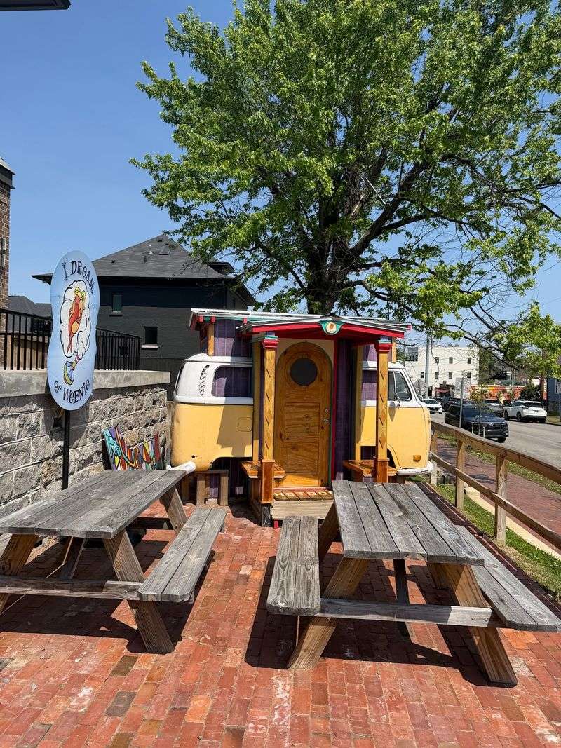 Picnic Tables, Playful Decor, and Friendly Faces Picnic Tables, Playful Decor, and Friendly Faces