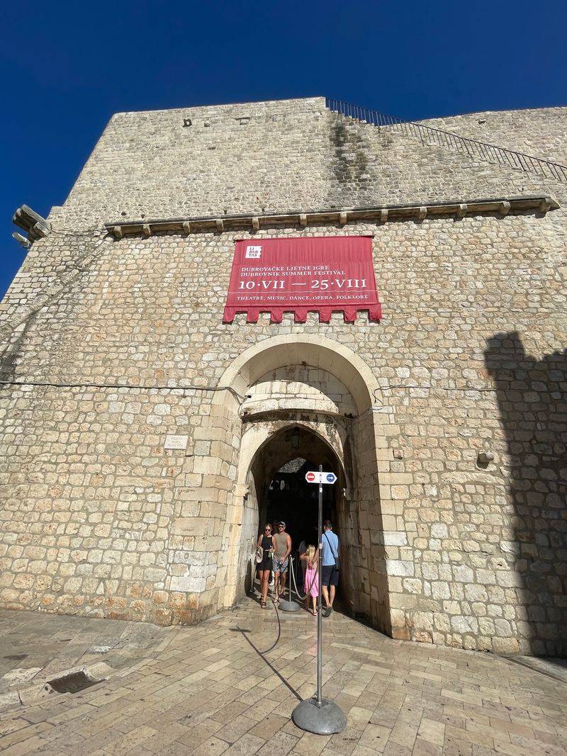 Pile Gate, Dubrovnik, Croatia Pile Gate, Dubrovnik, Croatia