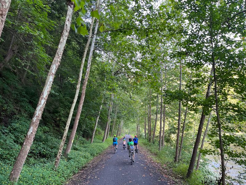 Pine Creek Rail Trail, Wellsboro, Pennsylvania Pine Creek Rail Trail, Wellsboro, Pennsylvania