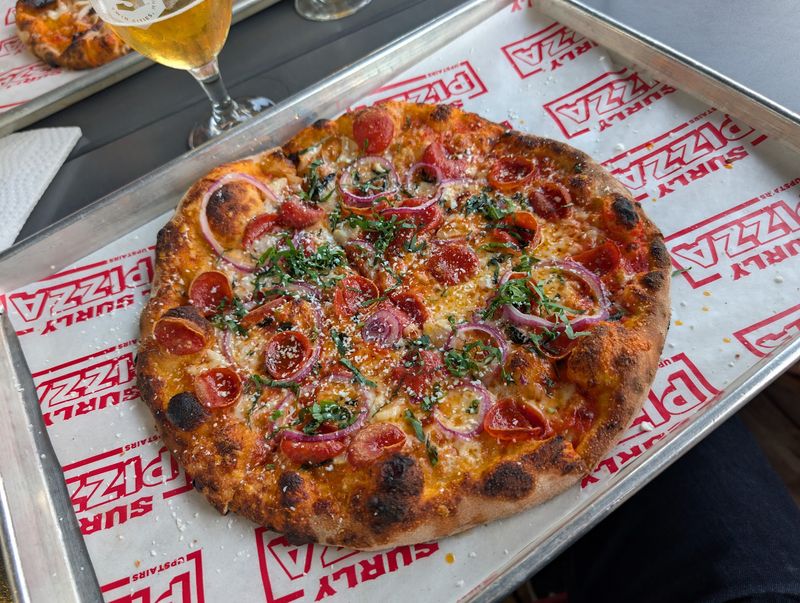 Pizza Upstairs That Rivals Dedicated Pizzerias Pizza Upstairs That Rivals Dedicated Pizzerias