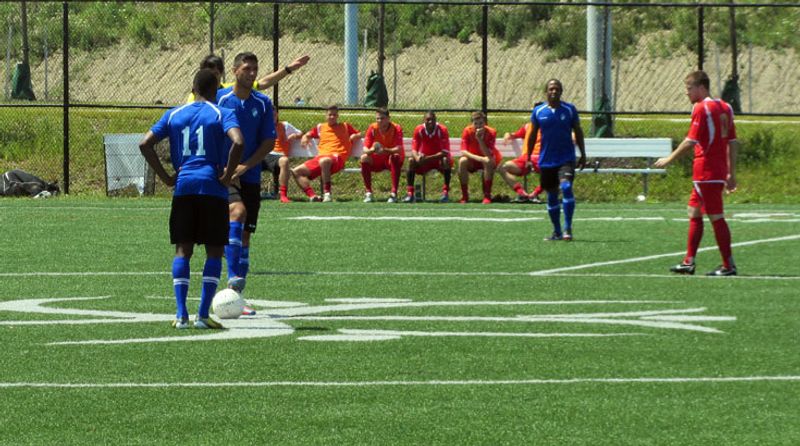 Players Touching or Kissing the Pitch Before Kickoff Players Touching or Kissing the Pitch Before Kickoff