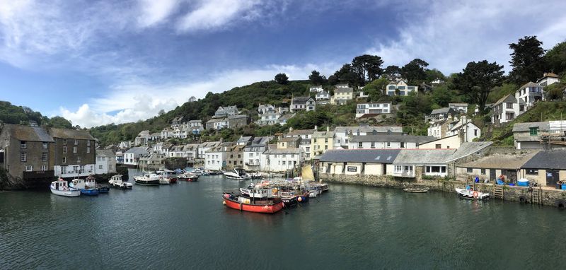 Polperro, Cornwall, England Polperro, Cornwall, England