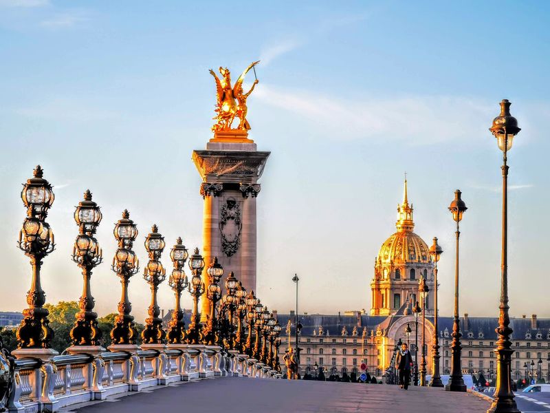 Pont Alexandre III, Paris, France
