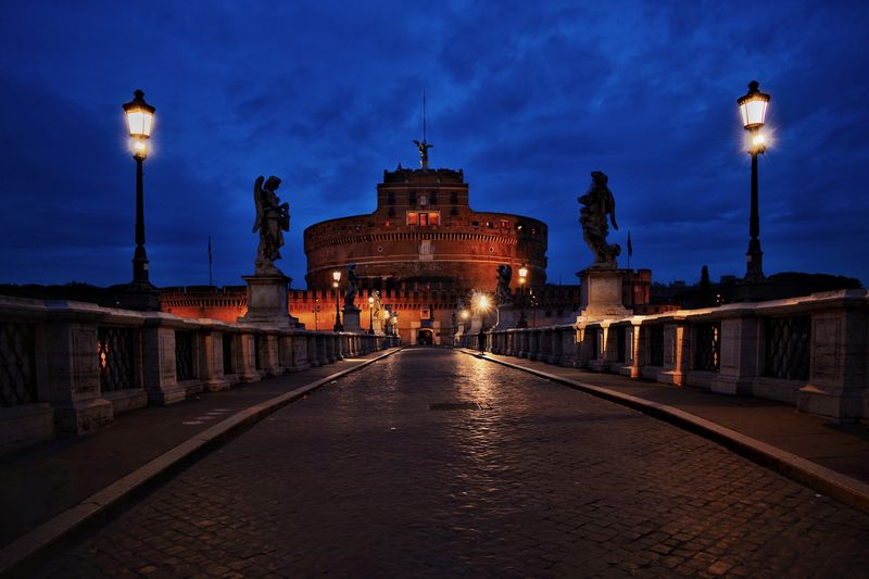 Ponte Sant Angelo, Rome, Italy Ponte Sant Angelo, Rome, Italy