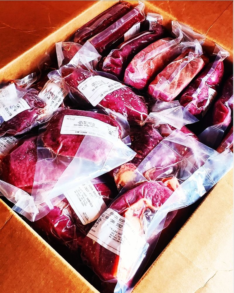 Premium Bison Meat Available On-Site Premium Bison Meat Available On-Site