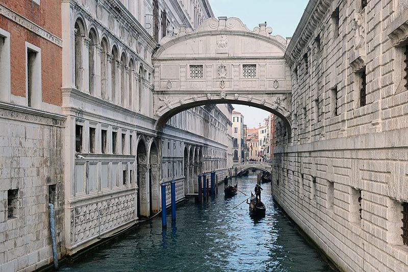 Prisoners Crossed the Bridge of Sighs Toward Confinement Prisoners Crossed the Bridge of Sighs Toward Confinement