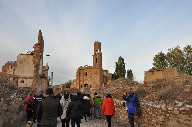 Pueblo Viejo de Belchite, Belchite, Zaragoza, Spain Pueblo Viejo de Belchite, Belchite, Zaragoza, Spain